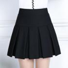 High-waist Mini Pleated Skirt