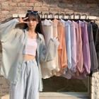 Long-sleeve Sheer Shirt / Short-sleeve T-shirt