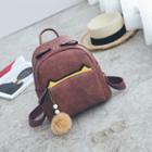 Mini Faux-leather Backpack