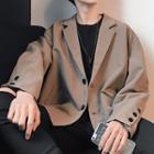Twin Button Lapel Blazer