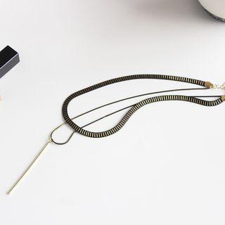 Layered Threader Necklace