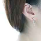 925sterling Silver Asymmetric Earrings