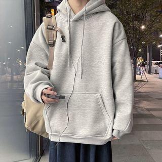 Couple Matching Plain Oversized Hoodie