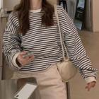 Striped Sweatshirt Off-white - One Size