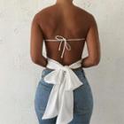 Bow Back Halter Top