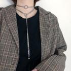 Chained Choker / Y Necklace
