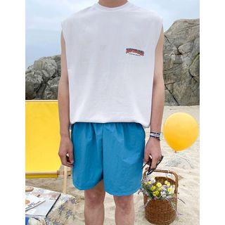 Howard Letter Print Tank Top