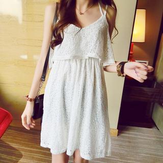 Lace Strappy Dress