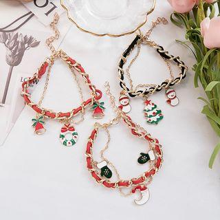 Alloy Christmas Bracelet