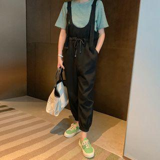 Suspender Pants / Short-sleeve T-shirt