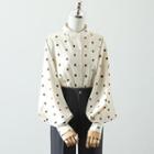 Dotted Blouse / Dress Pants