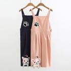 Animal Applique Jumper Pants