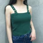 Buckled Knitted Camisole Top