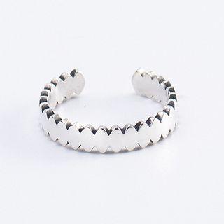 925 Sterling Silver Polished Open Ring