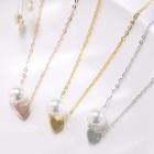 Heart Pearl Necklace