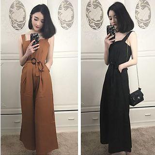 Strappy Cropped Jumpsuit