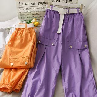 Workwear High-waist Jogger Pants In 6 Clors