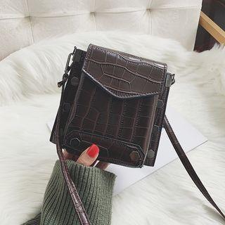 Mini Textured Crossbody Bag