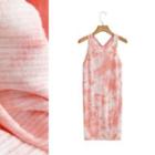 Tie Dye Sheath Sleeveless Dress