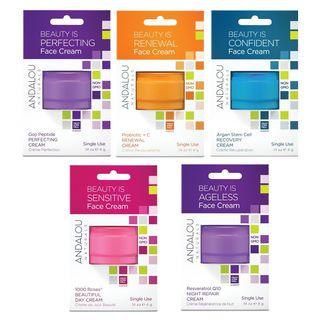 Andalou Naturals - Face Cream Pod 6pc (5 Types)