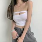 Cut-out Strapless Top