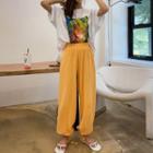 Two-way Pintuck Sweatpants