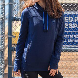 Sport Mock Neck Long-sleeve Top