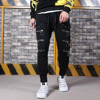 Zipper Cargo Pants