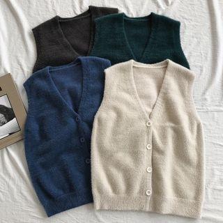 Fleece Knit Vest