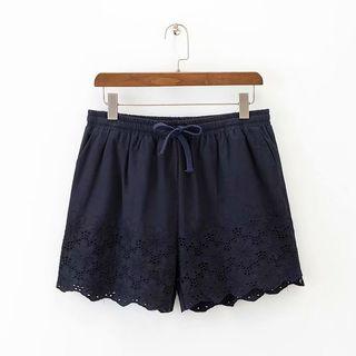 Perforated Panel Shorts
