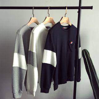 Color Panel Pullover