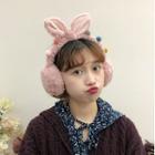 Rabbit Ear Chenille Earmuffs