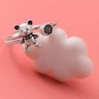 Bear Ring S925 - 1 Pc - Silver - One Size