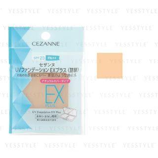 Cezanne - Uv Foundation Ex Plus Spf 23 Pa++ Refill (#ex1 Cream Beige) 1 Pc