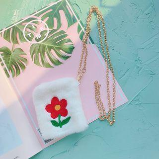 Embroidered Flower Coin Purse As Shown In Figure - One Size