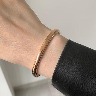 Polished Stainless Steel Bangle
