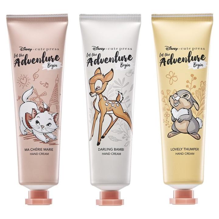 Cute Press - Let The Adventure Begin Hand Cream 30g - 3 Types