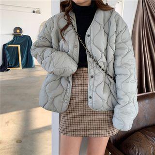 Padded Jacket Light Green - One Size