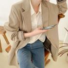 Loose-fit Longline Blazer