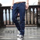 Stitched Slim-fit Jeans