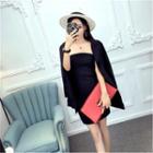 Set: Plain Jacket + Tube Dress