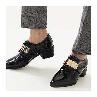 Metal-trim Loafers