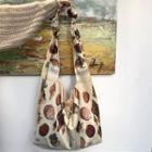 Shell Print Tote Bag White - One Size