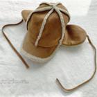 Faux-shearling Trapper Hat Camel - One Size