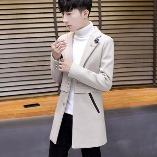 Lapel Badge Button Jacket