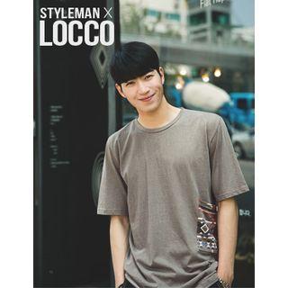Short-sleeve Side-pocket T-shirt