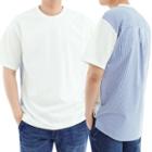 Plus Size Stripe-panel T-shirt