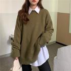 Long Sleeve Plain Shirt / Plain Sweater