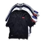 Elbow-sleeve Logo T-shirt
