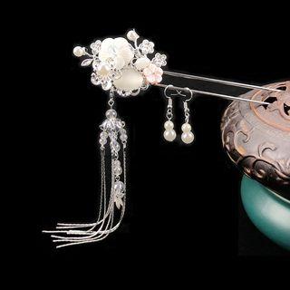 Retro Alloy Tassel Hair Stick